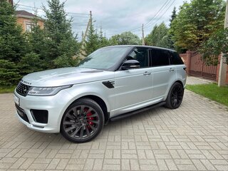 2020 Land Rover Range Rover Sport II Рестайлинг, серебристый, 8000000 рублей, вид 3