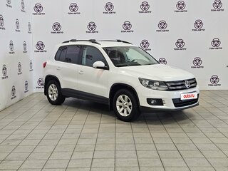 2013 Volkswagen Tiguan I Рестайлинг, белый, 1080000 рублей, вид 3