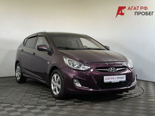 2014 Hyundai Solaris I, фиолетовый, 445000 рублей, вид 3