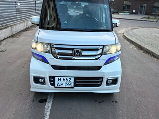 2015 Honda N-BOX I Рестайлинг, белый, 850000 рублей, вид 2