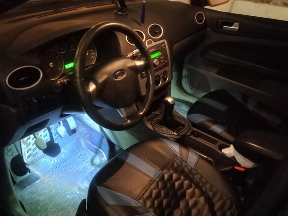 2006 Ford Focus II, синий, 295000 рублей - вид 4