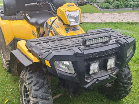 2005 Polaris Sportsman 450, жёлтый, 430000 рублей, вид 1
