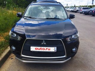 2011 Mitsubishi Outlander II Рестайлинг, чёрный, 875000 рублей, вид 1