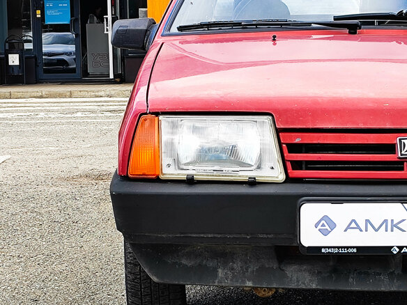 1998 Lada (ВАЗ) 21099, красный - вид 4