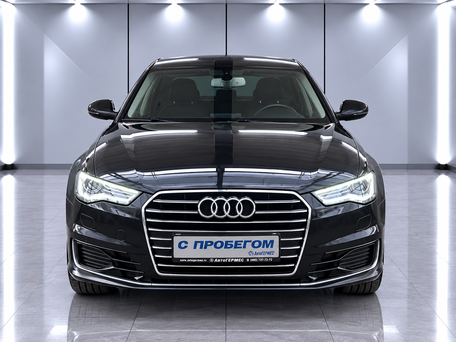 2015 Audi A6 IV (C7) Рестайлинг, чёрный, 1865000 рублей, вид 2