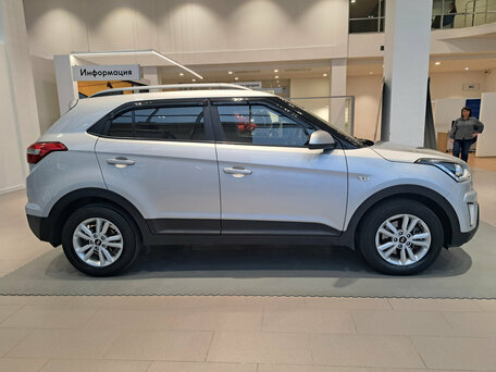 2020 Hyundai Creta I Рестайлинг, серебристый, 1870000 рублей, вид 4