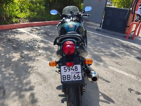 1998 Suzuki GSX 750F Katana, зелёный, 330000 рублей, вид 3