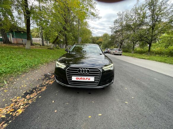 2015 Audi A6 IV (C7) Рестайлинг, чёрный, 1999999 рублей - вид 2