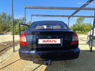 2011 Hyundai Accent ТагАЗ II, чёрный, 380000 рублей, вид 3