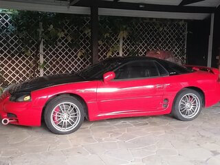 1995 Mitsubishi 3000 GT II, красный, 1600000 рублей, вид 1