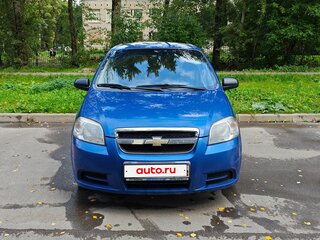 2010 Chevrolet Aveo I Рестайлинг, синий, 330000 рублей, вид 3