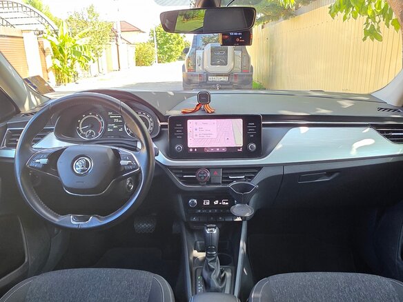 2021 Skoda Rapid II, серый - вид 12