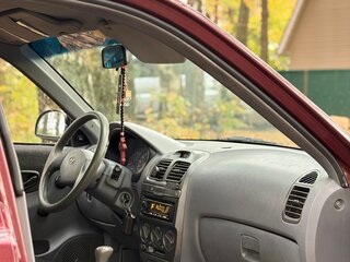 2007 Hyundai Accent ТагАЗ II, красный, 235000 рублей, вид 5
