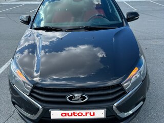 2019 Lada (ВАЗ) Vesta I, чёрный, 740000 рублей, вид 2