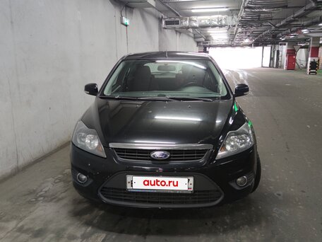 2010 Ford Focus II Рестайлинг, чёрный, 396000 рублей, вид 3