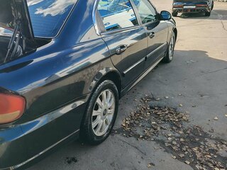 2011 Hyundai Sonata ТагАЗ IV (EF) Рестайлинг, чёрный, 470000 рублей, вид 4
