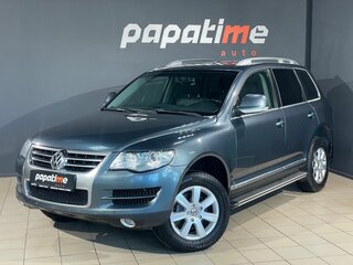 2008 Volkswagen Touareg I Рестайлинг, серый, 899000 рублей, вид 1