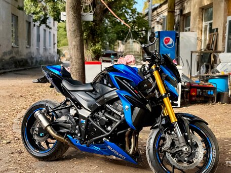 2017 Suzuki GSX-S 750, синий, 820000 рублей, вид 1