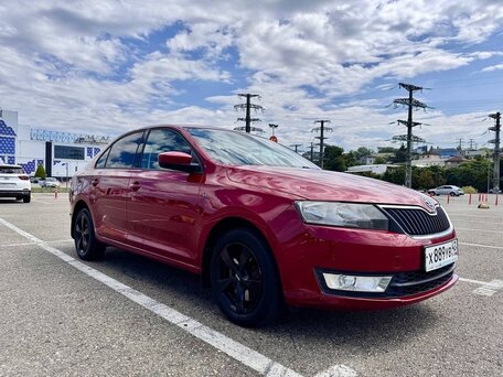 2014 Skoda Rapid I, красный, 999000 рублей, вид 3
