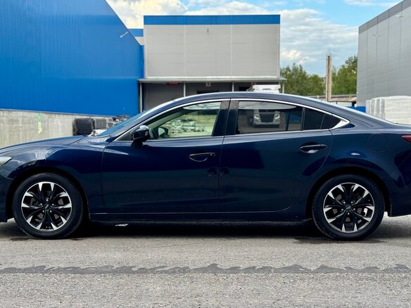 2015 Mazda 6 III (GJ) Рестайлинг, синий - вид 9