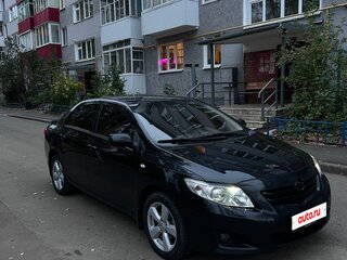 2007 Toyota Corolla X (E140, E150), чёрный, 650000 рублей, вид 1