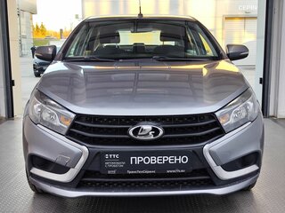 2016 Lada (ВАЗ) Vesta I, серый, 640000 рублей, вид 2