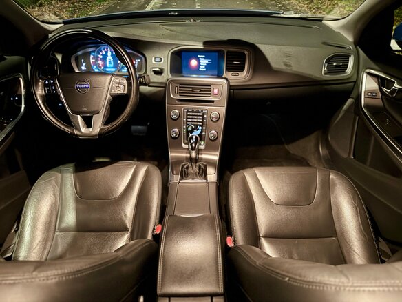 2014 Volvo S60 II Рестайлинг, голубой - вид 12