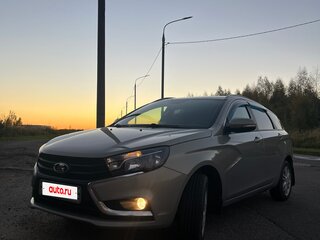 2020 Lada (ВАЗ) Vesta SW I, серый, 1060000 рублей, вид 3