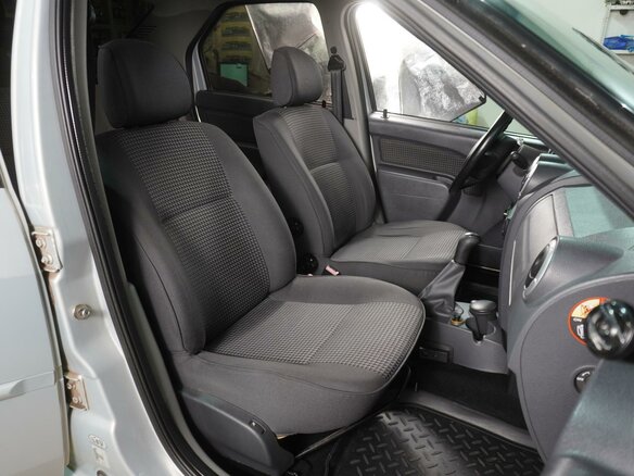 2009 Renault Logan I, серый, 569000 рублей - вид 7