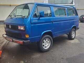 1992 Volkswagen Caravelle Syncro T3, синий, 950000 рублей, вид 1