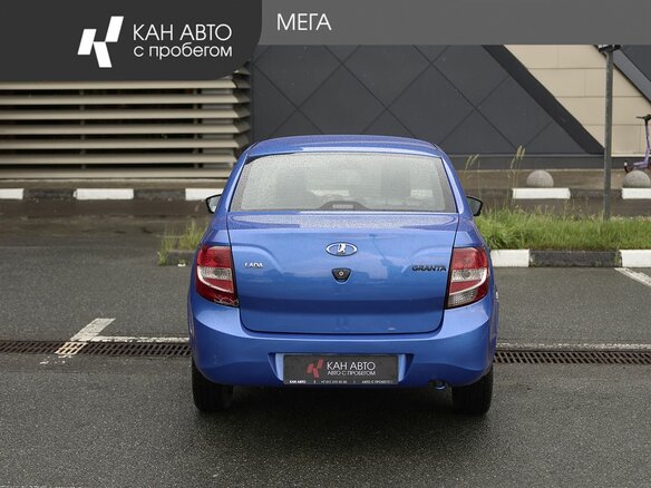 2017 Lada (ВАЗ) Granta I, синий, 427000 рублей - вид 3