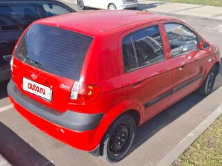 2008 Hyundai Getz I Рестайлинг, красный, 500000 рублей, вид 1
