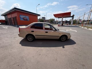 2005 Hyundai Accent ТагАЗ II, золотистый, 380000 рублей, вид 4