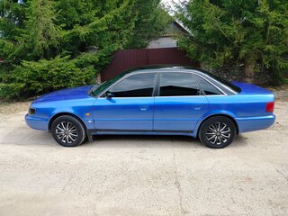 1995 Audi A6 I (C4), синий, 329000 рублей, вид 4