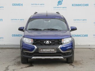 2023 Lada (ВАЗ) Largus Cross I Рестайлинг, синий, 1350000 рублей, вид 2