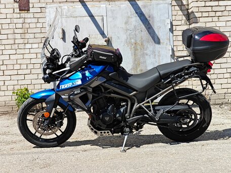 2016 Triumph Tiger 800, синий, 750000 рублей, вид 2