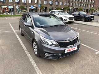 2016 Kia Rio III Рестайлинг, серый, 1050000 рублей, вид 3