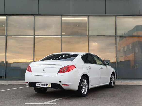 2012 Peugeot 508 I, белый, 586000 рублей - вид 3