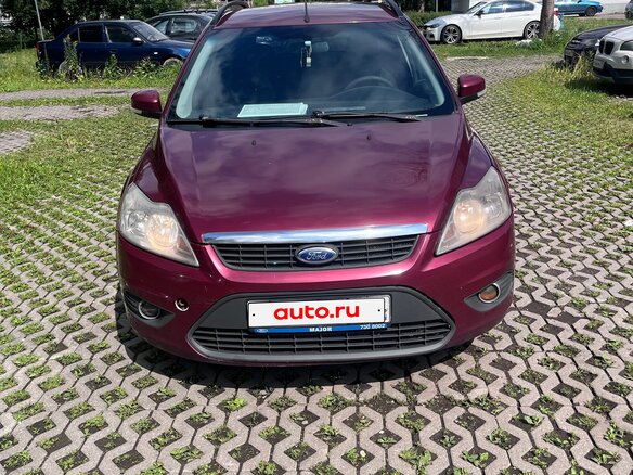 2008 Ford Focus II Рестайлинг, пурпурный