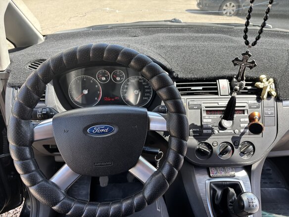 2007 Ford C-MAX I Рестайлинг, чёрный, 500000 рублей - вид 12