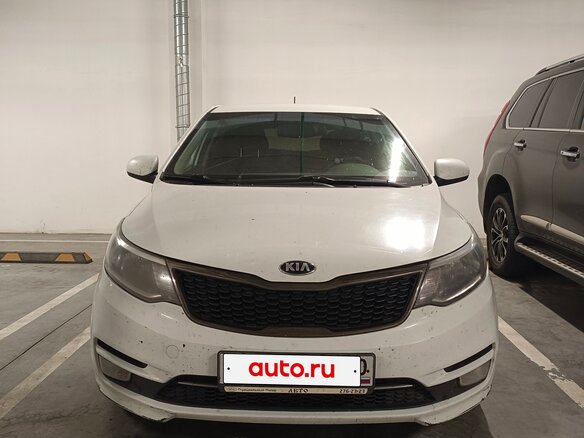 2016 Kia Rio III Рестайлинг, белый