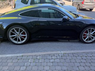 2019 Porsche 911 Carrera 4S VIII (992), чёрный, 12500000 рублей, вид 2