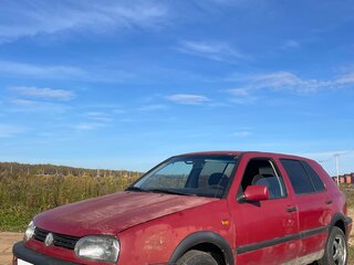 1993 Volkswagen Golf III, красный, 200000 рублей, вид 2