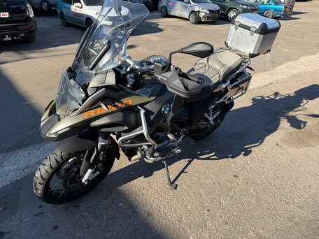 2015 BMW R 1200 GS Adventure, зелёный, 1200000 рублей, вид 4