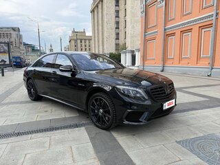 2016 Mercedes-Benz S-Класс AMG 63 AMG Long III (W222, C217), чёрный, 3950000 рублей, вид 3