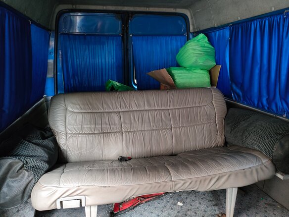 1998 Ford Transit, синий, 180000 рублей - вид 3