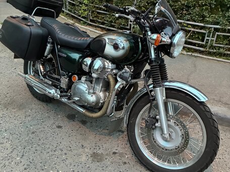 2011 Kawasaki W 800, зелёный, 550000 рублей, вид 3