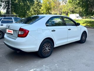 2015 Skoda Rapid I, белый, 600000 рублей, вид 4