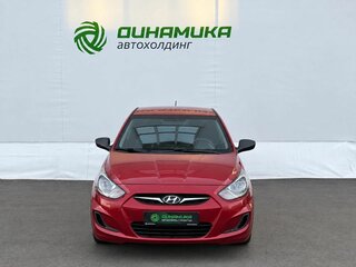 2014 Hyundai Solaris I, красный, 795000 рублей, вид 2