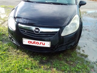 2007 Opel Corsa D, чёрный, 198000 рублей, вид 2